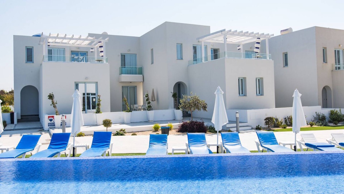 Geroskipou House | Blue Diamond Villa No.3 (Paphos 100 m from the beach)