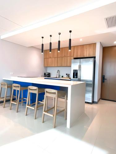 Riomar Apartment | Blue Garden Urban Skyline Suite