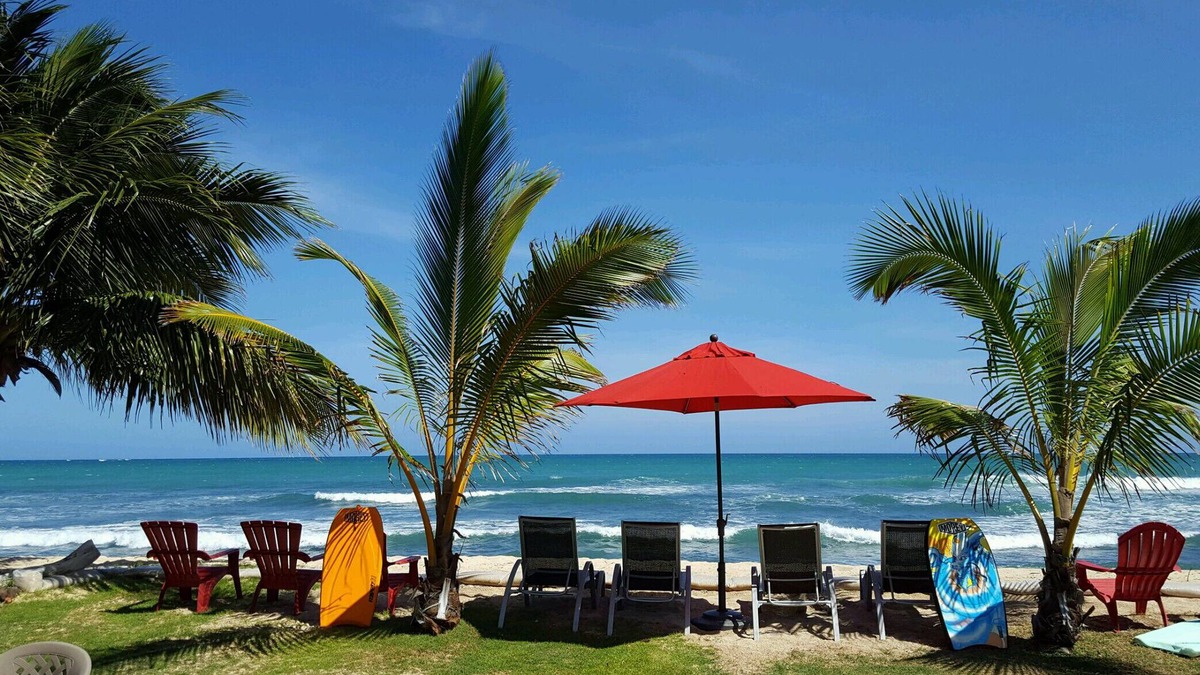 Ewa House | Blue Hawaii Pacific Ocean Beachfront House. 3 Bedroom 3 Bath.90 day minimum stay