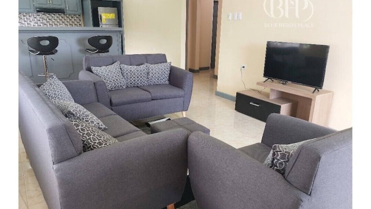 Buccoo Apartment | Blue Heron Place: Large Home Style Rental Unit:5 Minute Drive To Popular Beaches