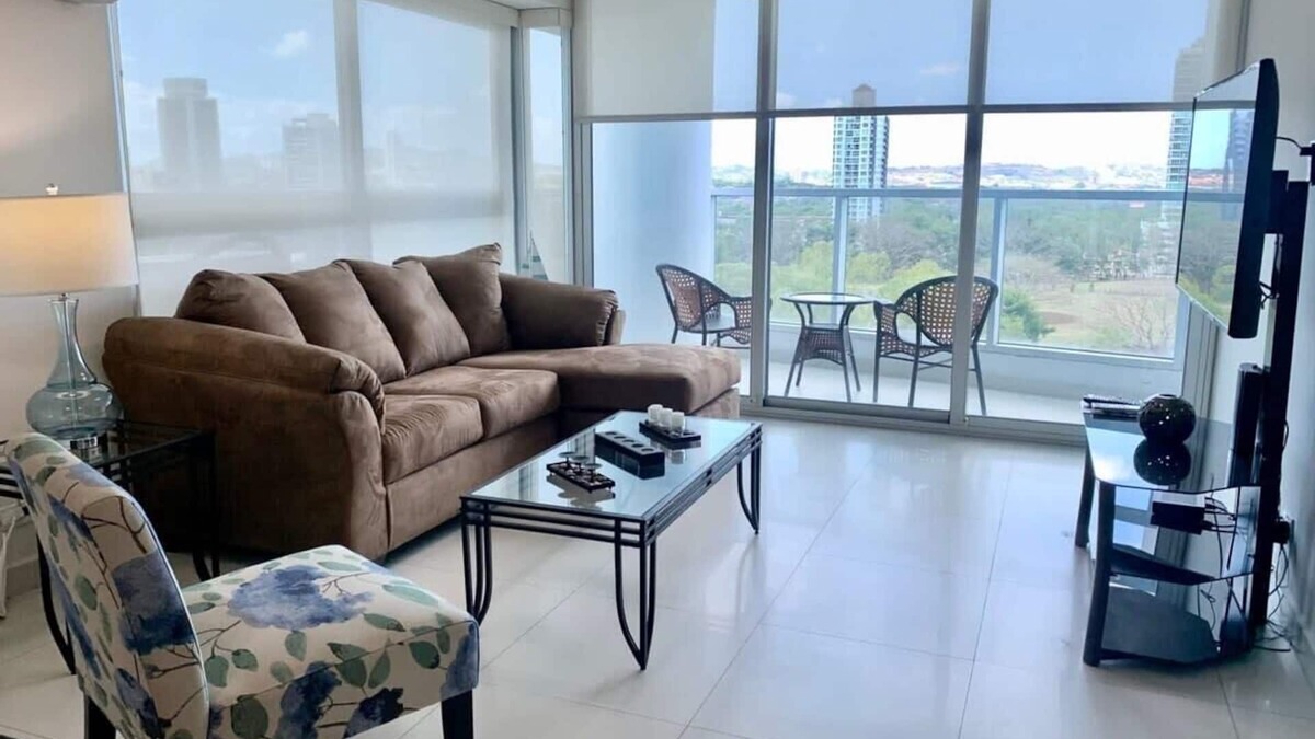 Costa del Este Apartment | Blue Home I Spacious 1 Bed with Park View Parkside