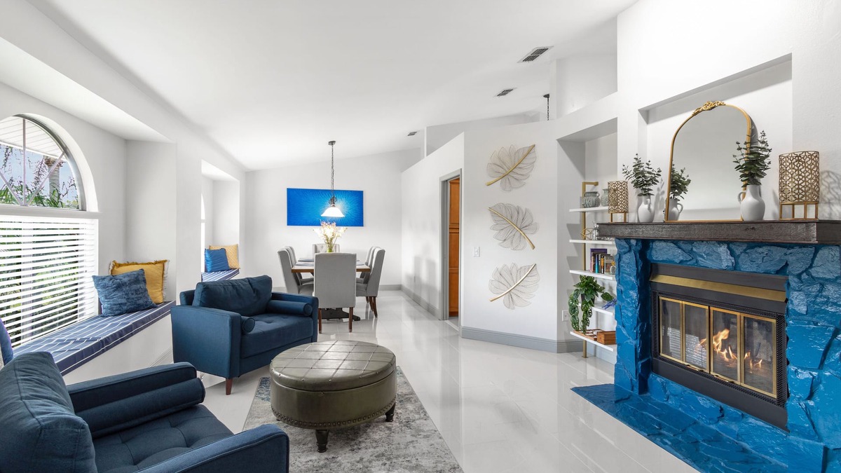 Brandon House | Blue Serenity Retreat - Come relax by the heated pool and jacuzzi!