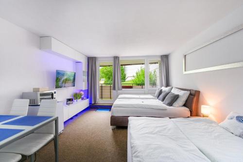 Sankt Englmar Apartment | Blue Wellness Pools Saunas Appartement with Alpine view Balcony