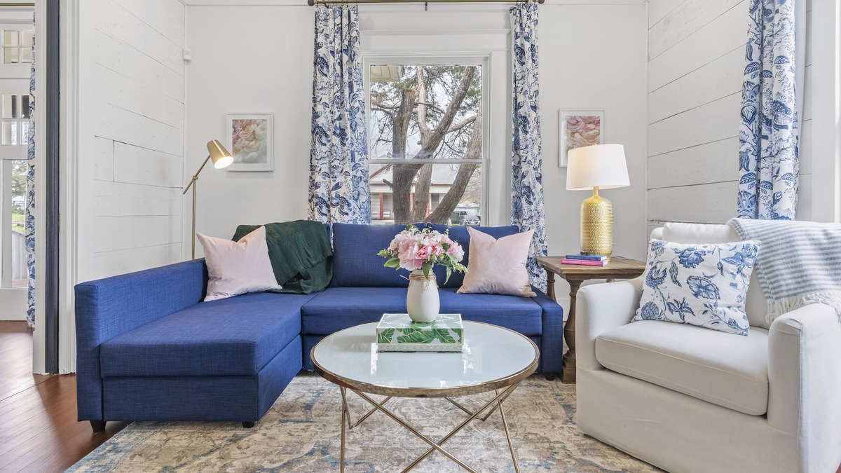 Waco House | Blue & White Designer Home and Southern Style, South Haven