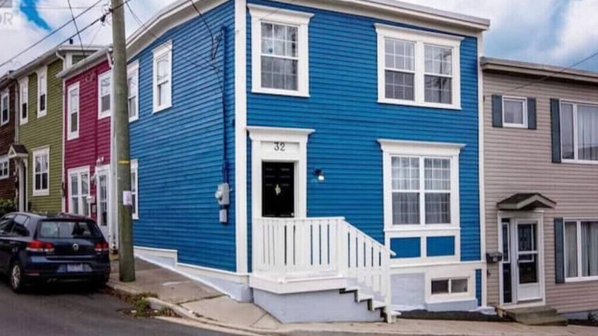 Downtown St. John's House | Blueberry Biscuit Home - Jelly Bean Row