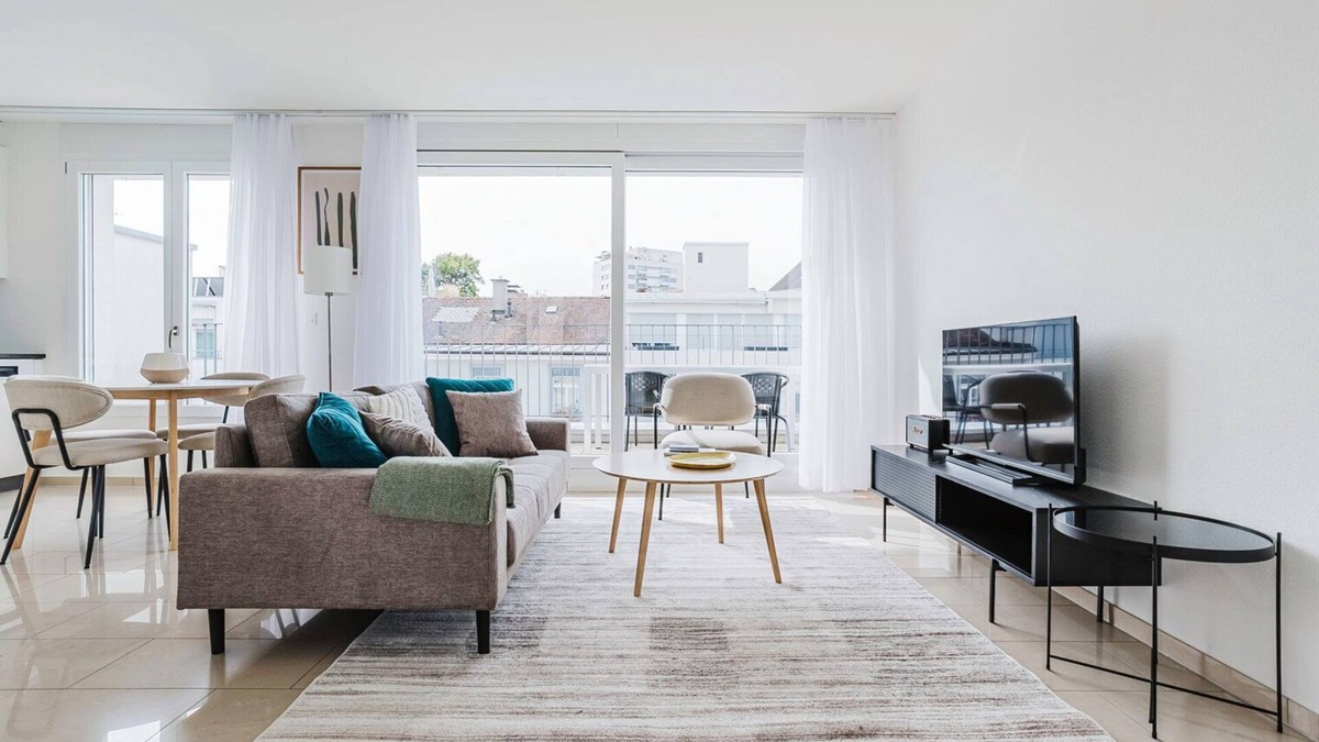 Basel Apartment | Blueground | Am Ring, private w/d, furnished
