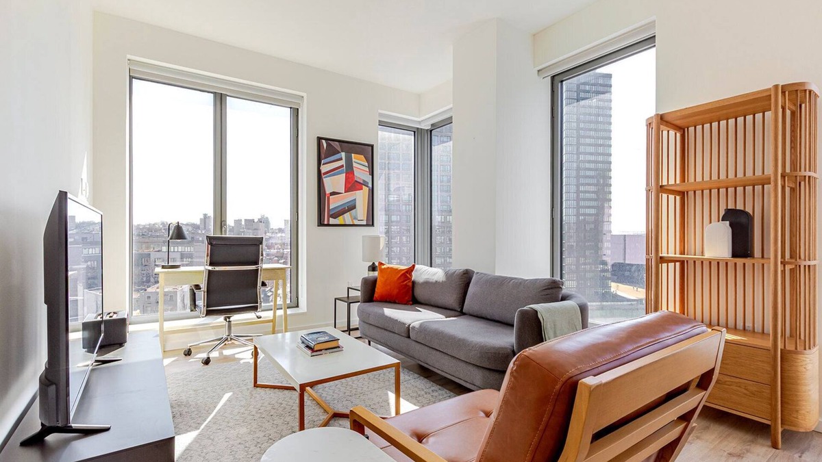 Prospect Heights Apartment | Blueground | Clinton Hill, pool, gym & AC, nr park