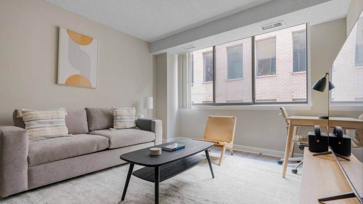 Connecticut Ave - K Street Apartment | Blueground | Connecticut Ave/K Street, rooftop, nr Lincoln Memorial