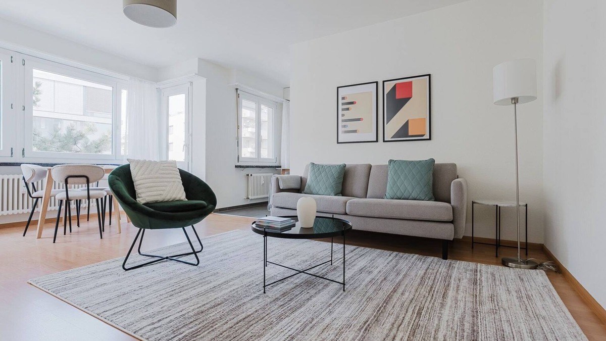 Iselin Apartment | Blueground | Iselin, balcony, elev, nr market