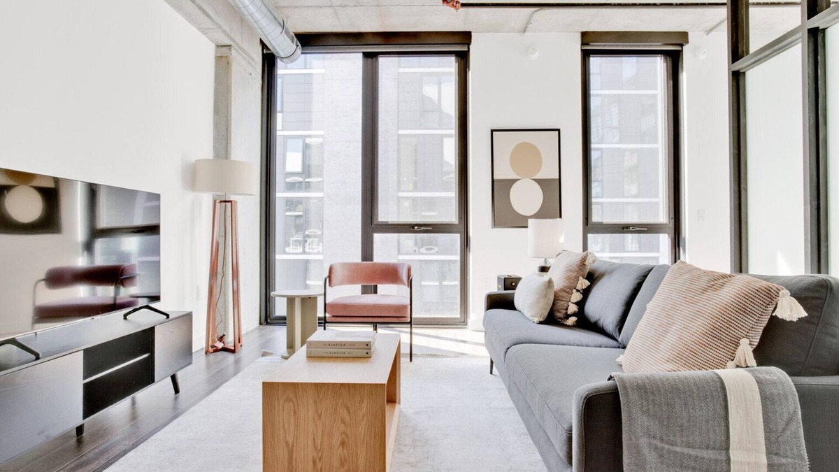 Navy Yard Apartment | Blueground | Navy Yard, rooftop, nr Navy Yard Park