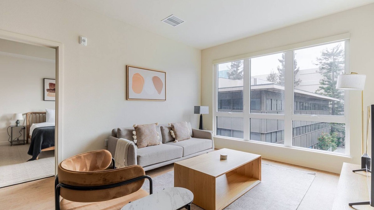 Piedmont Avenue Apartment | Blueground | Oakland, AC, gym & rooftop BBQ