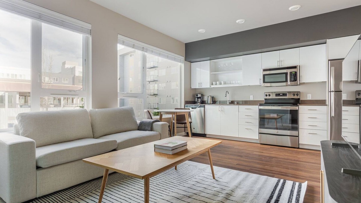 Overlake Apartment | Blueground | Overlake, gym & w/d, nr park