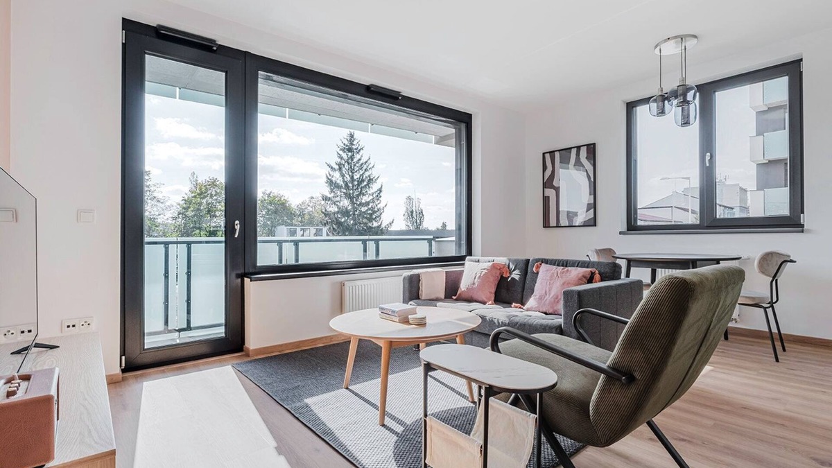 Prague 3 Apartment | Blueground | Prague 3, New build, free parking (PRG-38)