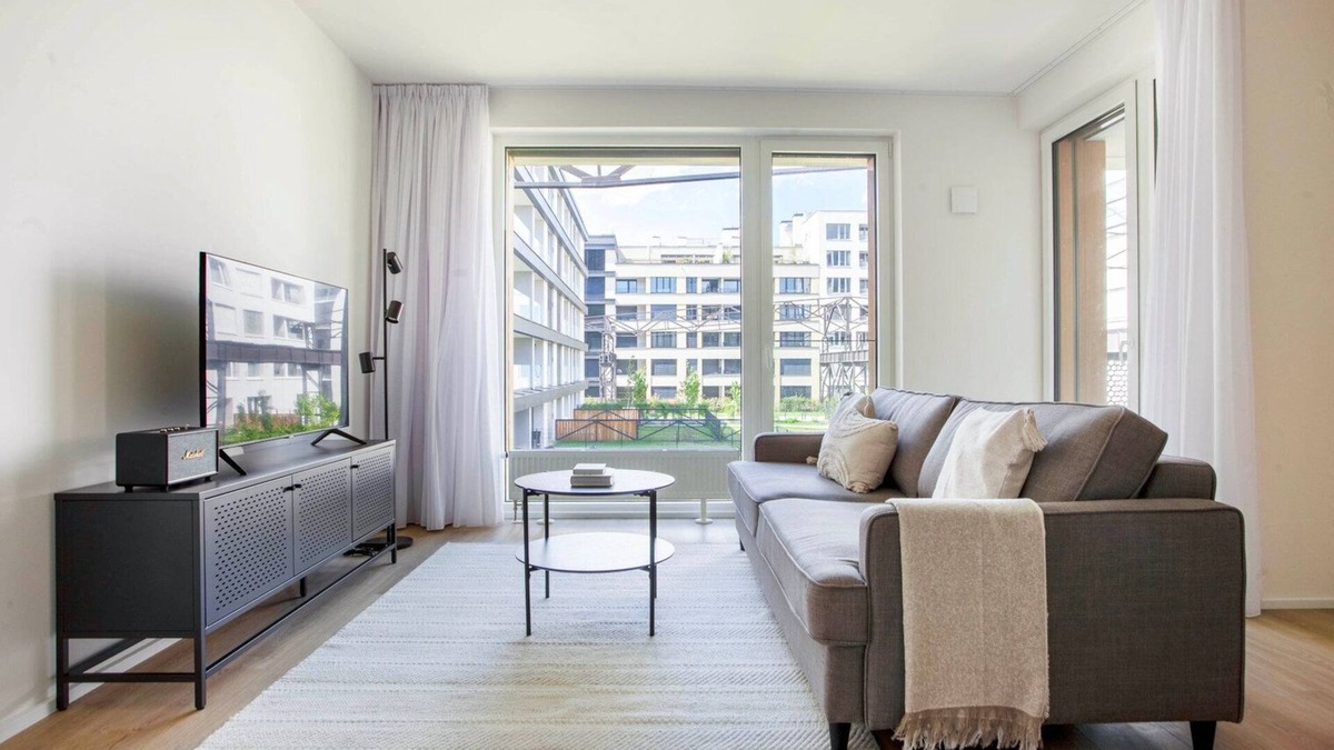 Holesovice Apartment | Blueground | Prague 7, furnished with balcony (PRG-1)