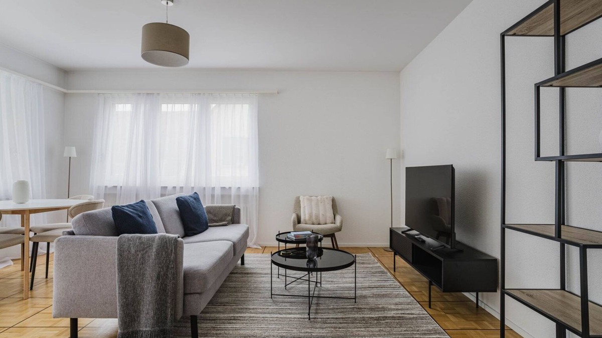 Unterstrass Apartment | Blueground | Unterstrass, w/d, near groceries