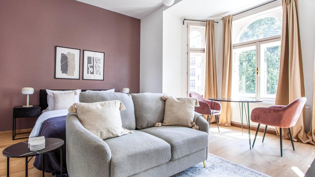Vrsovice Apartment | Blueground | Vršovice, near park & peaceful area (PRG-6)