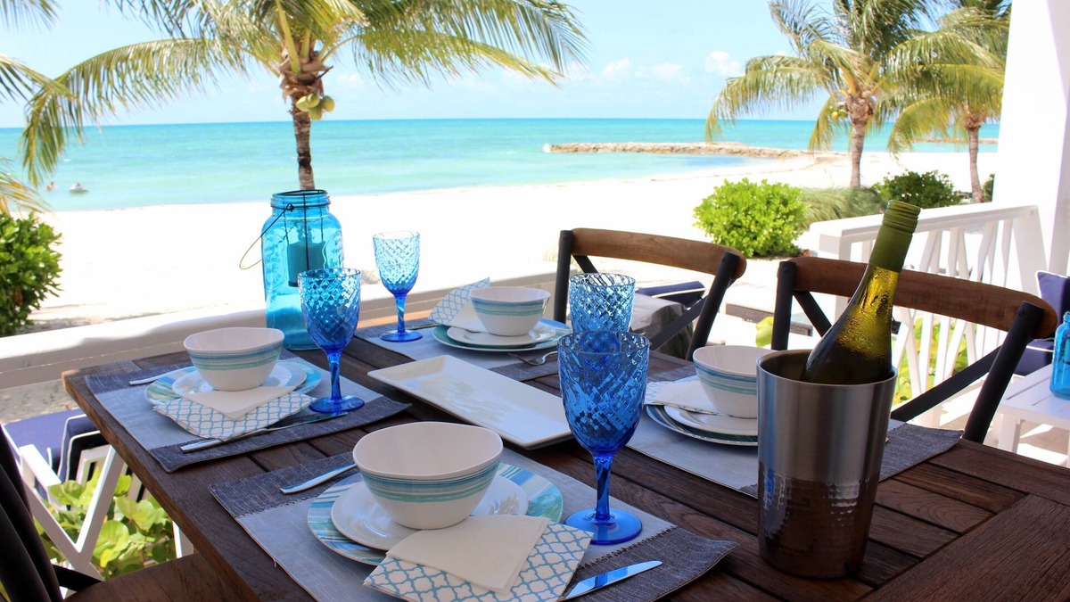 Palm Cay Villa | Blues Point Beach Front Gem - Right on the Sand at Palm Cay