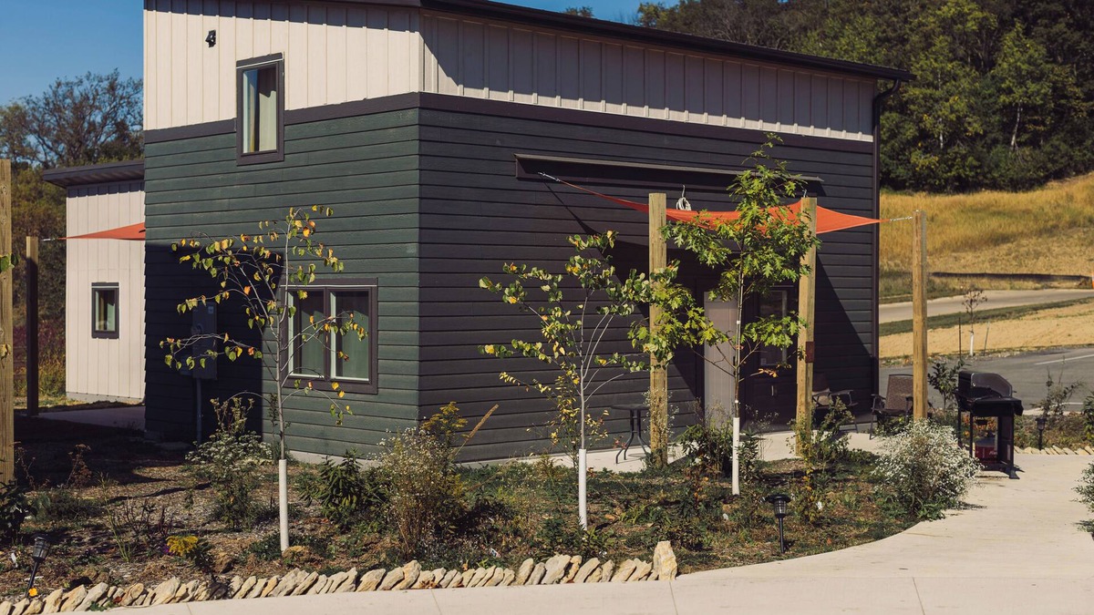 Decorah Cabin | Bluffside Gardens Maple Series Unit 1B