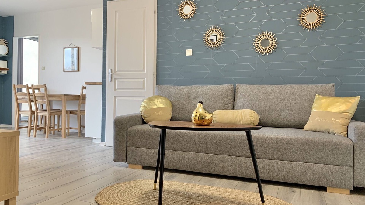 Quartier Exposition-Bajatiere Apartment | #BN | The Blue Song π | Marcelin Berthelot | Tramway