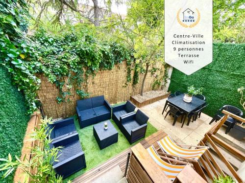Republique - Tolstoi House | BnGo I Maison Mimosa I Jardin, 3 chambres, 9 personnes