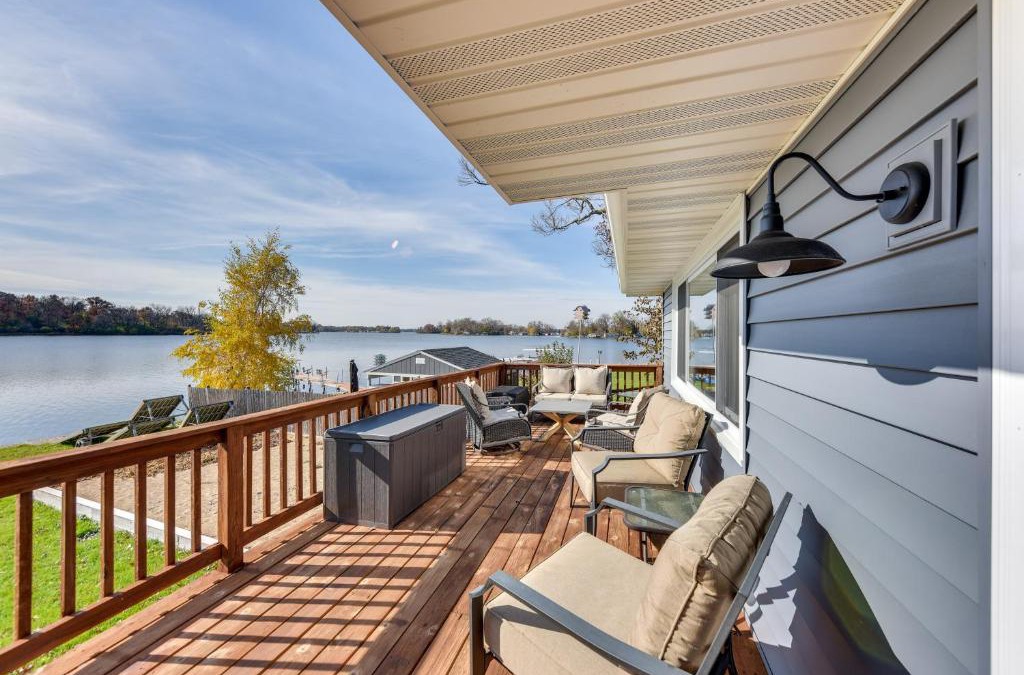 Fox Lake House | Boat, Fish and Swim Waterfront Fox Lake Gem!