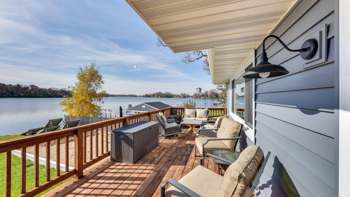 Fox Lake House | Boat, Fish & Swim: Waterfront Fox Lake Gem!