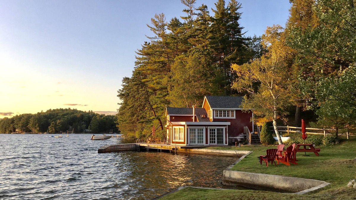 Wakefield House | Boat House Cottage On Great East Lake.