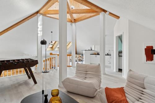 Tettnang Apartment | Bodensee Loft Traumhafte Ferienwohnung bis zu 10 Personen