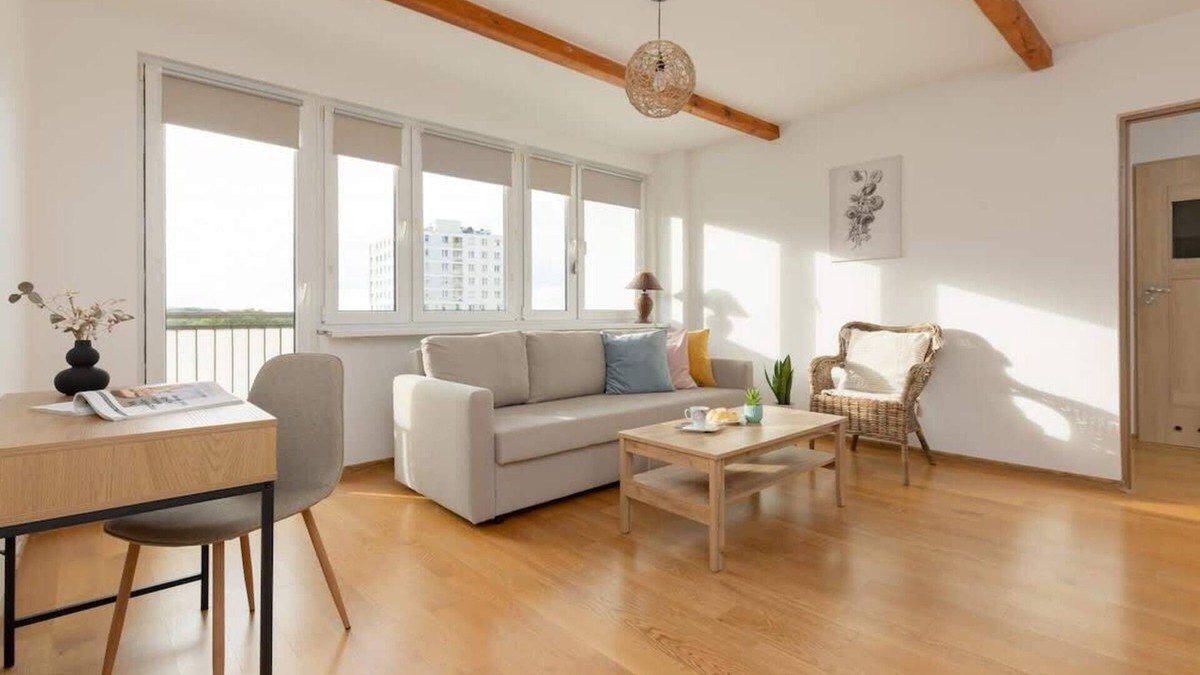 Bielany Apartment | Bogusławskiego 22 | Bright Apartment | Remote Work