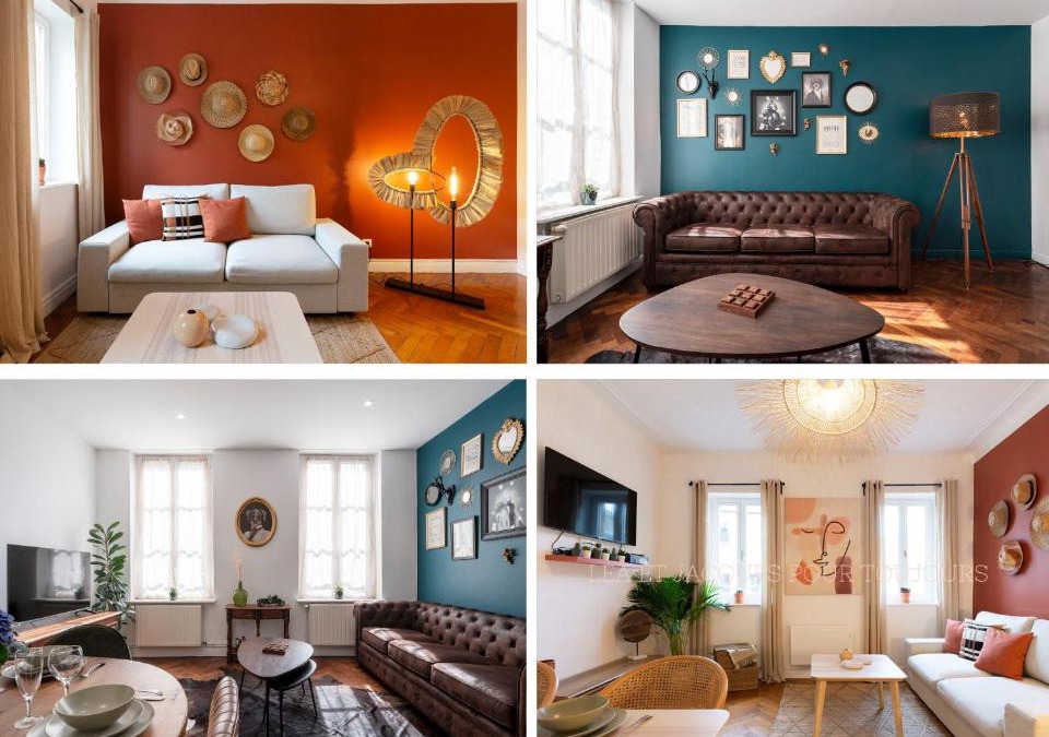 Metz-Centre – Ancienne Ville Apartment | Bohemian Bakoua & Chesterfield Cottage, hyper-centre