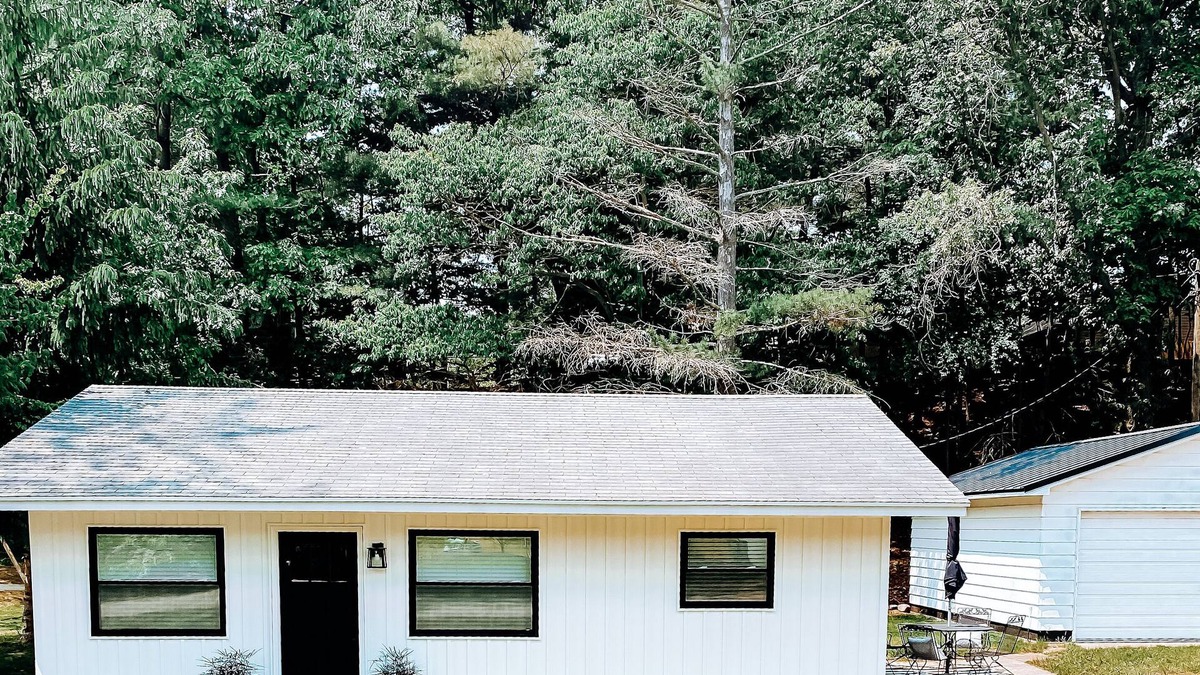 Mears Cottage | Boho Bungalow by Charming Cottages, LLCnSilver Lake Sand Dunes - Mears, MI