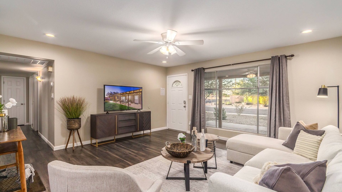 Cox Heights House | Boho Bungalow Scottsdale with Private Hot Tub