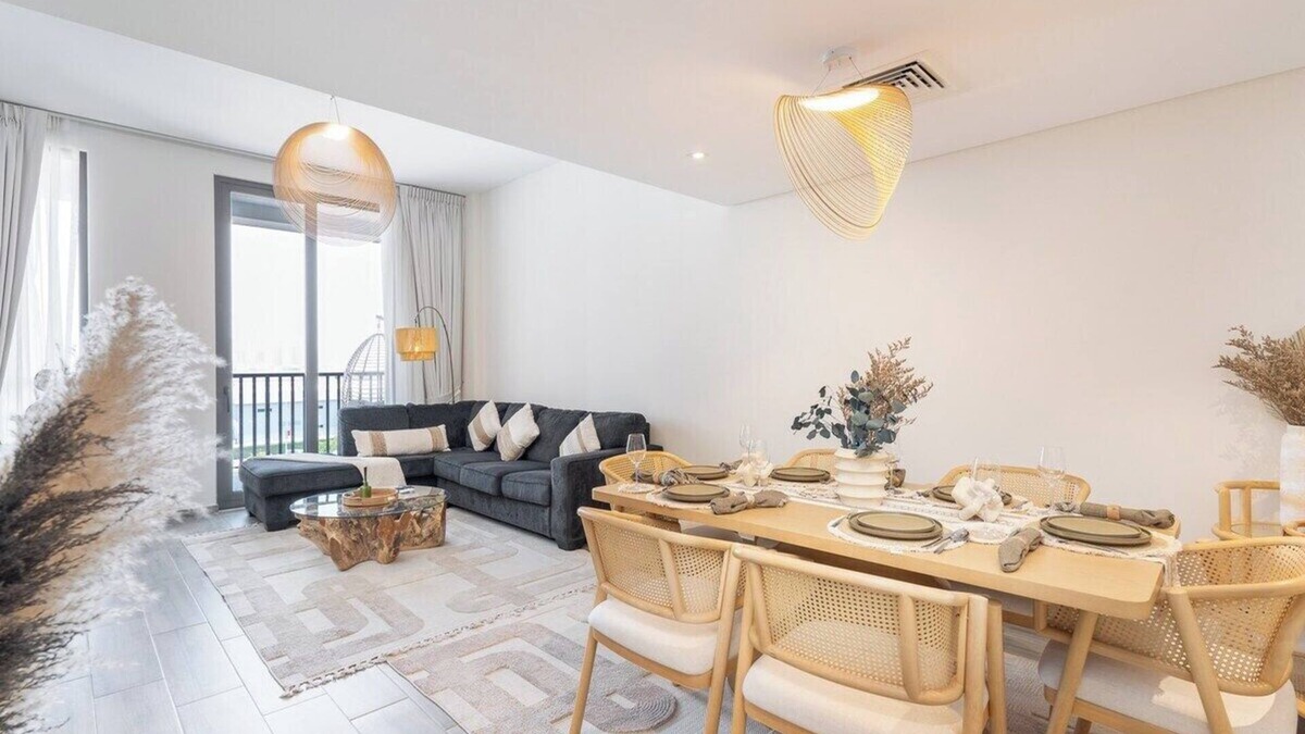 Dubai Production City Apartment | Boho-Inspired 1 bed in Production City!