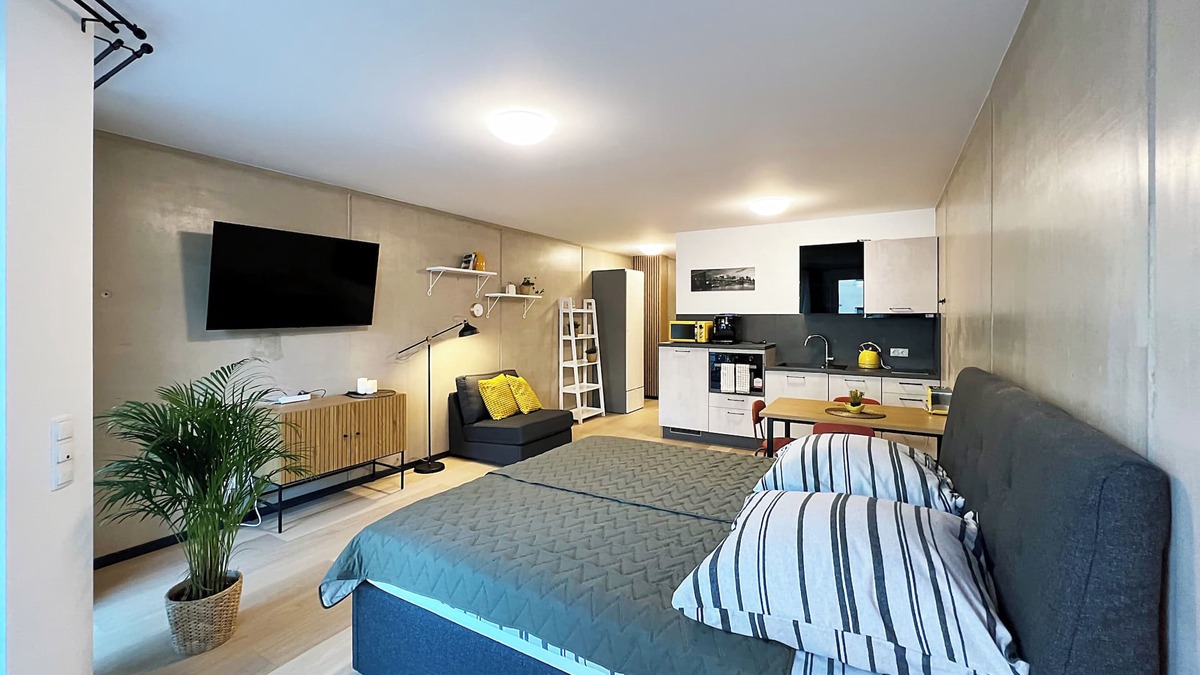 Wachtberg Apartment | Bonquartier | Design apartment with balcony, parking space + charging station