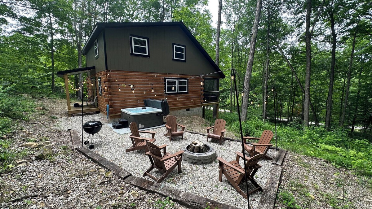 Birdseye Cabin | Boulder Ridge Cabin at Patoka Lake, Birdseye IN