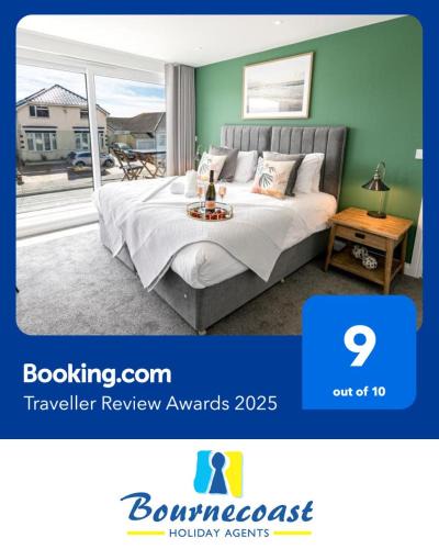Southbourne Apartment | BOURNECOAST - Stylish Flat with BALCONY - SEA GLIMPSES - 10 MIN WALK TO BEACH - PARKING - WIFI - FM8406
