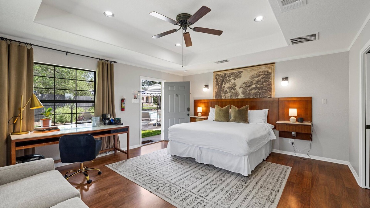 Crawford Apartment | Boutique-Style Private Poolside Retreat Surrounded by Nature & Outdoor Play