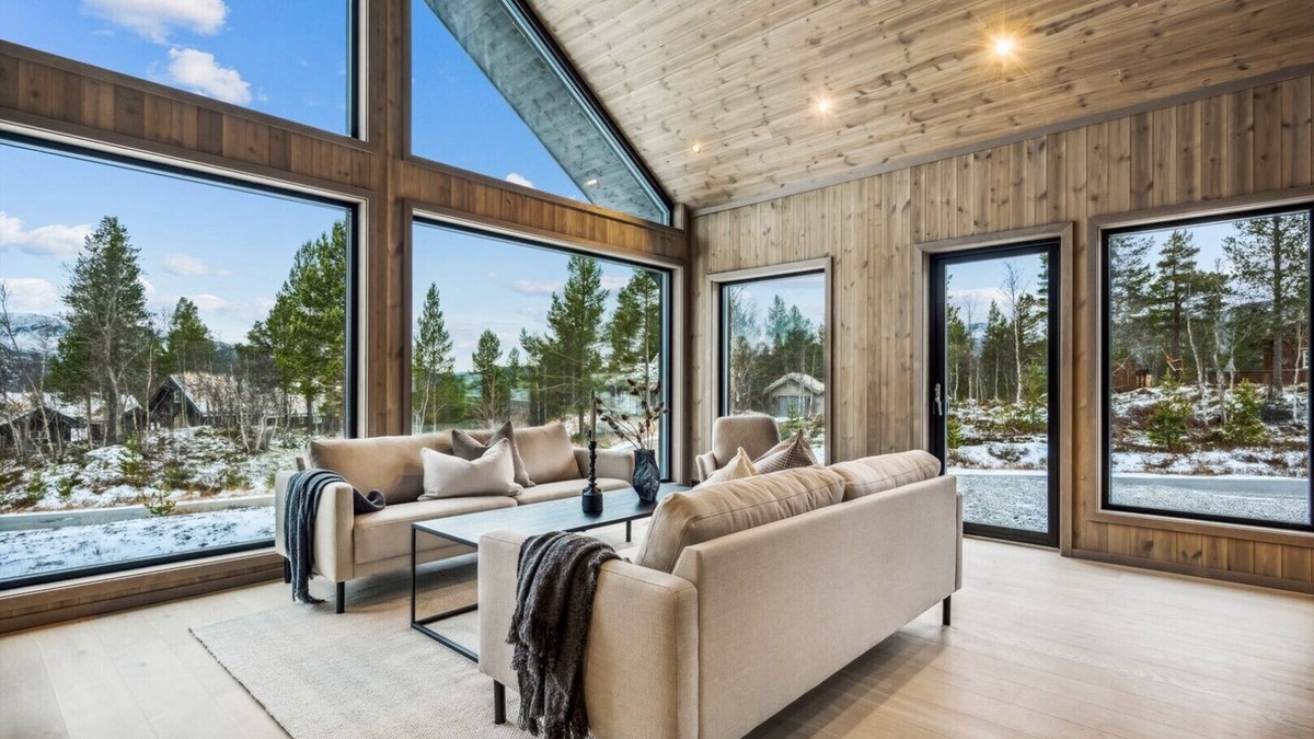Bykle House | Brand new cabin at Hovden with 2 bathrooms and ski in/out cross-country skiing