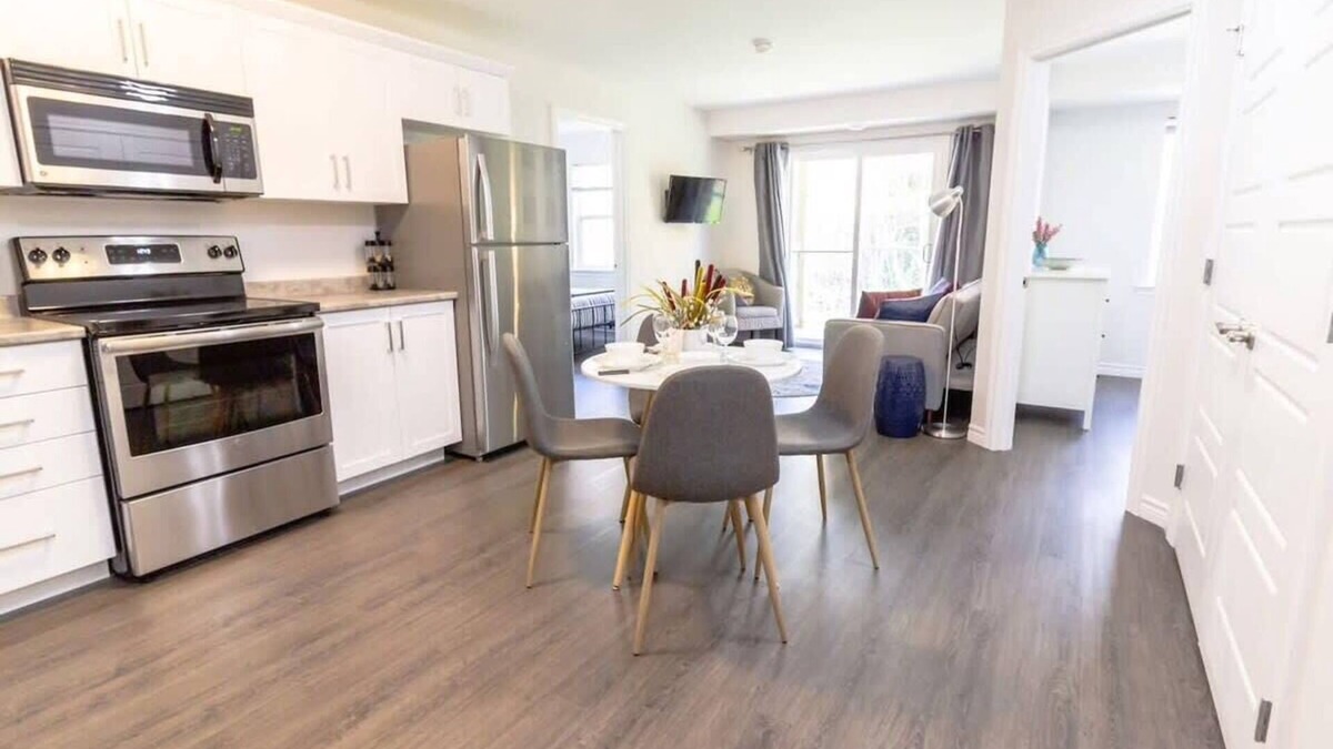 Saint John Condo | Brand new Gorgeous Condo Near UNB & Hospital Coffee Parking 202