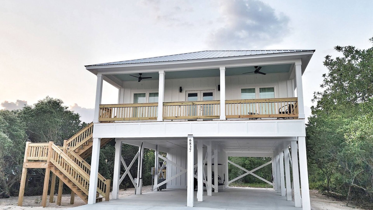 Surf Side Shores House | Brand New Home! Short Walk to Private Beach!