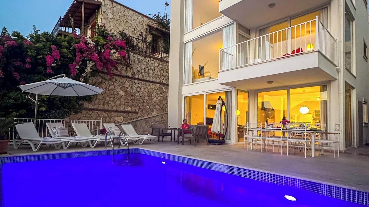 Kalkan Villa | Brand New Luxury Villa With Private Pool Overlooking Kalkan Bay