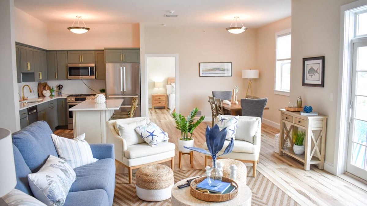 Dennis Port Condo | Brand new Ocean View Condo with private balcony, steps from the beach!