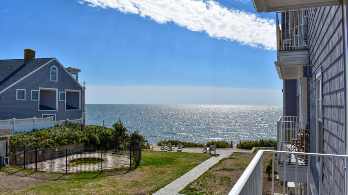 Dennis Port Condo | Brand new Ocean View Condo with private balcony, steps from the beach!