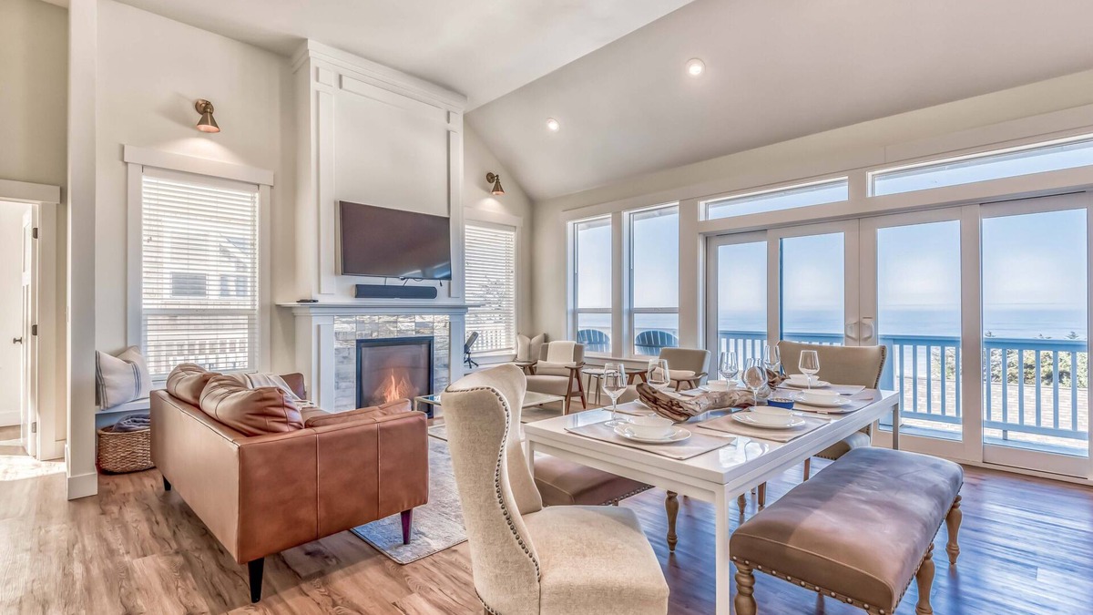 Nelscott House | Brand New Olivia Beach 3-Level Palace, Hot Tub, Game Room, 3 Ensuite Bedrooms