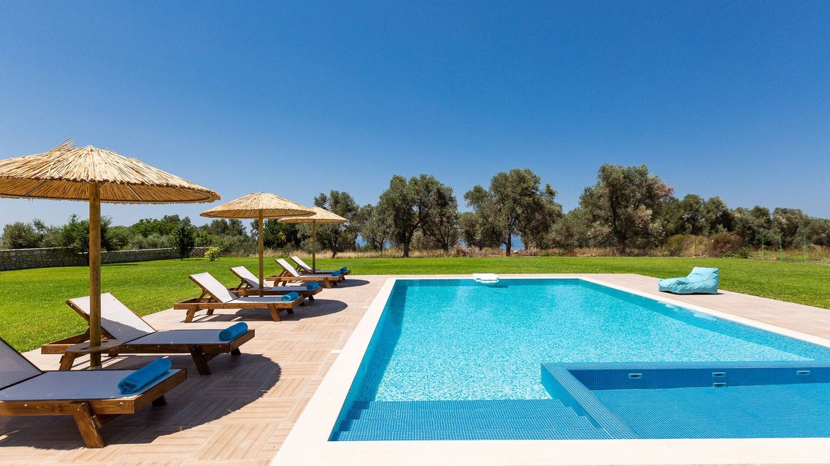 Kapsaliana Villa | Brand new Villa, Amazing sea Views, Total Privacy, 60m2 Pool, Close to Amenities