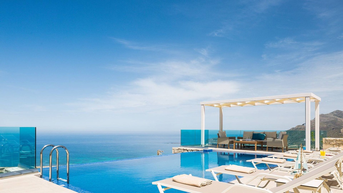 Zerviana Villa | Brand new villa Bonsai, breakfast, amazing sea & sunset view, luxury