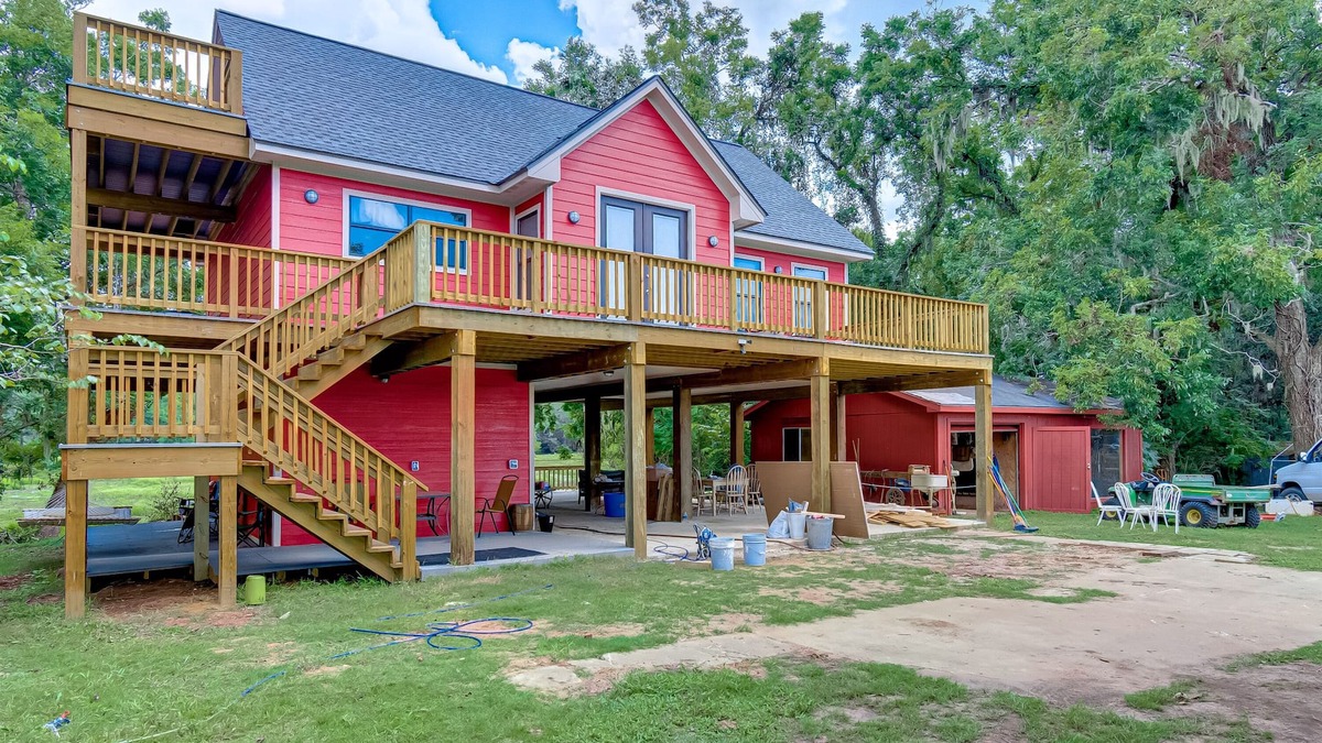 Texas Gulf Coast Region House | Brazos Bend Tree House on Big Creek
