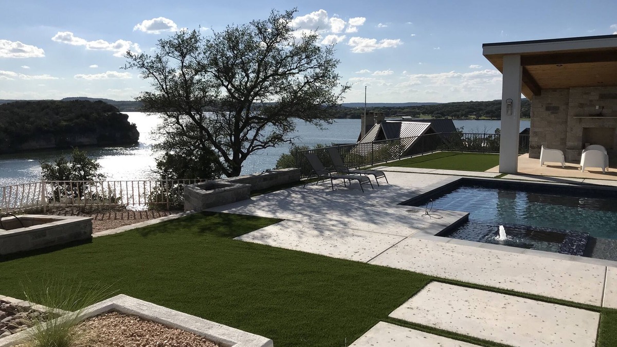 Graford Villa | Brazos Moon: Hell's Gate Basin! Pool, Cliffside, Views, Luxury Home