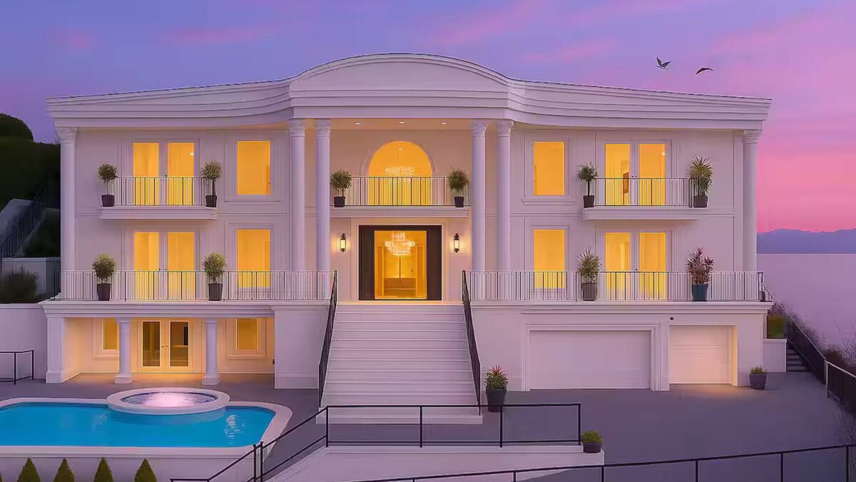 West Vancouver House | Breathtaking Ocean Views Palace with Hot Tub & Pool