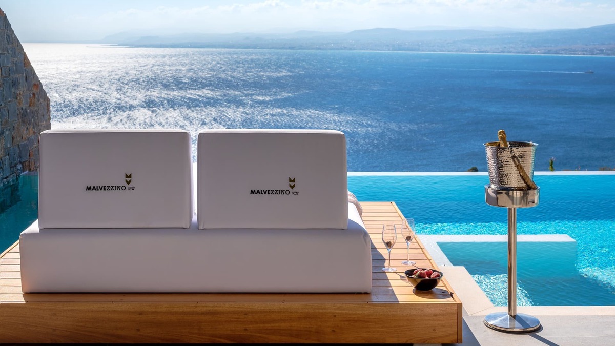 Malevizi Villa | Breathtaking sea Views, Infinity heated Pool, Full Privacy, Close to the Beach!